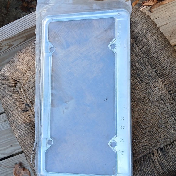 RARE -1948-PICKUP EARLY CAR-LICENSE PLATE FRAME-VINTAGE - Picture 3 of 4